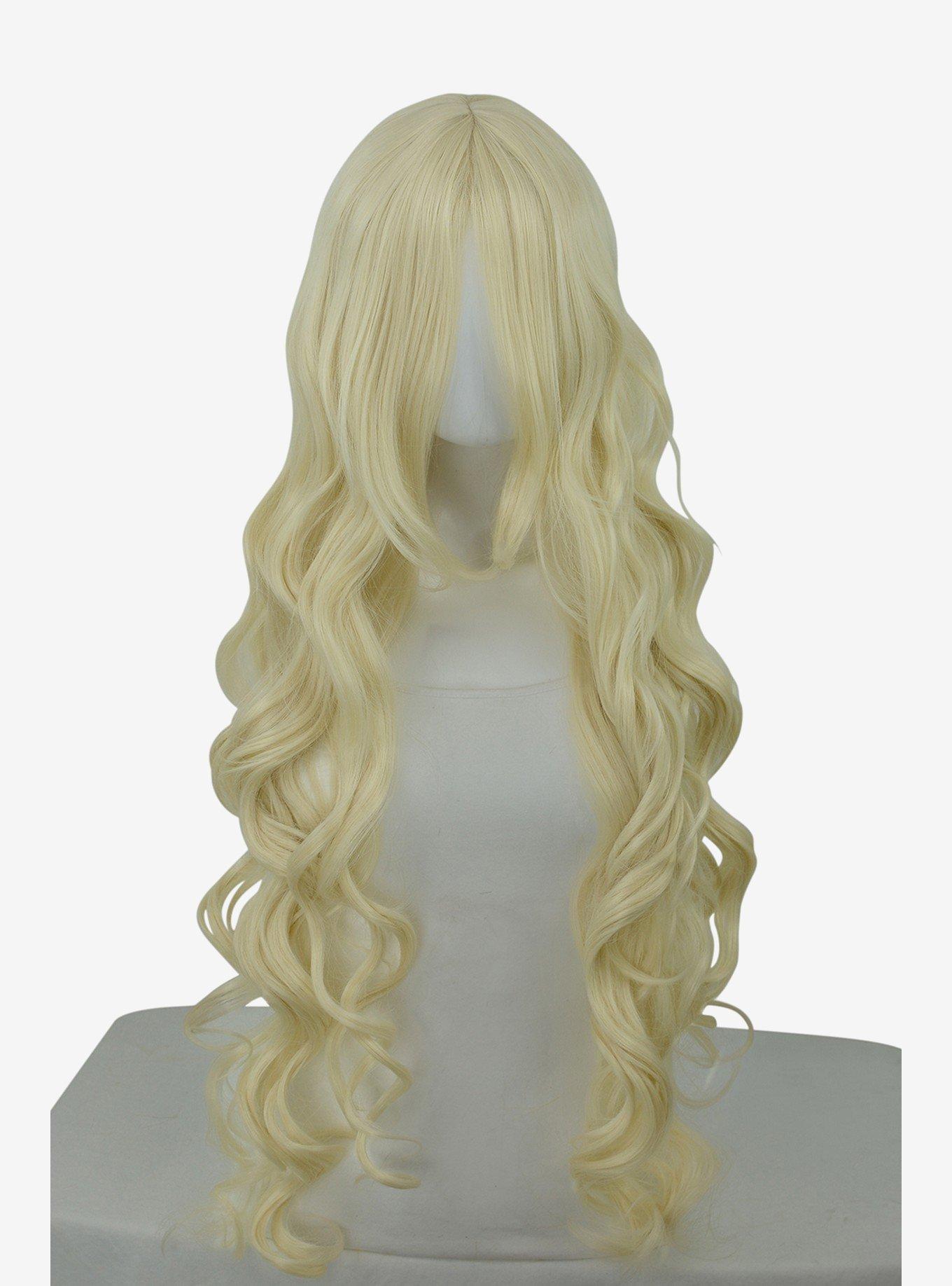 Epic Cosplay Hera Platinum Blonde Long Curly Wig