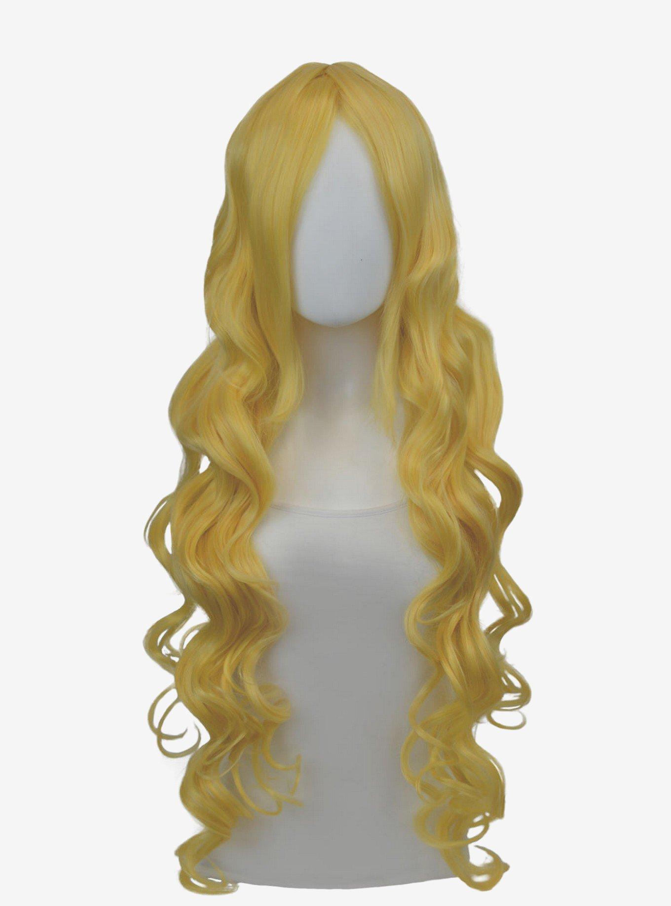 Epic Cosplay Hera Rich Butterscotch Blonde Long Curly Wig, , hi-res