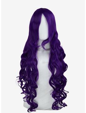 Epic Cosplay Hera Royal Purple Long Curly Wig, , hi-res