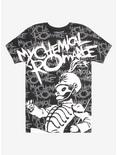 My Chemical Romance The Black Parade Belt Print T-Shirt, BLACK, hi-res