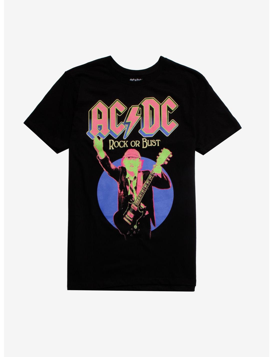 AC/DC Rock Or Bust Tour T-Shirt, BLACK, hi-res