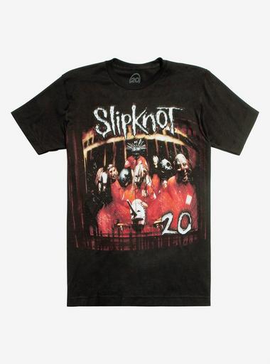 Slipknot 20th Anniversary T-Shirt | Hot Topic