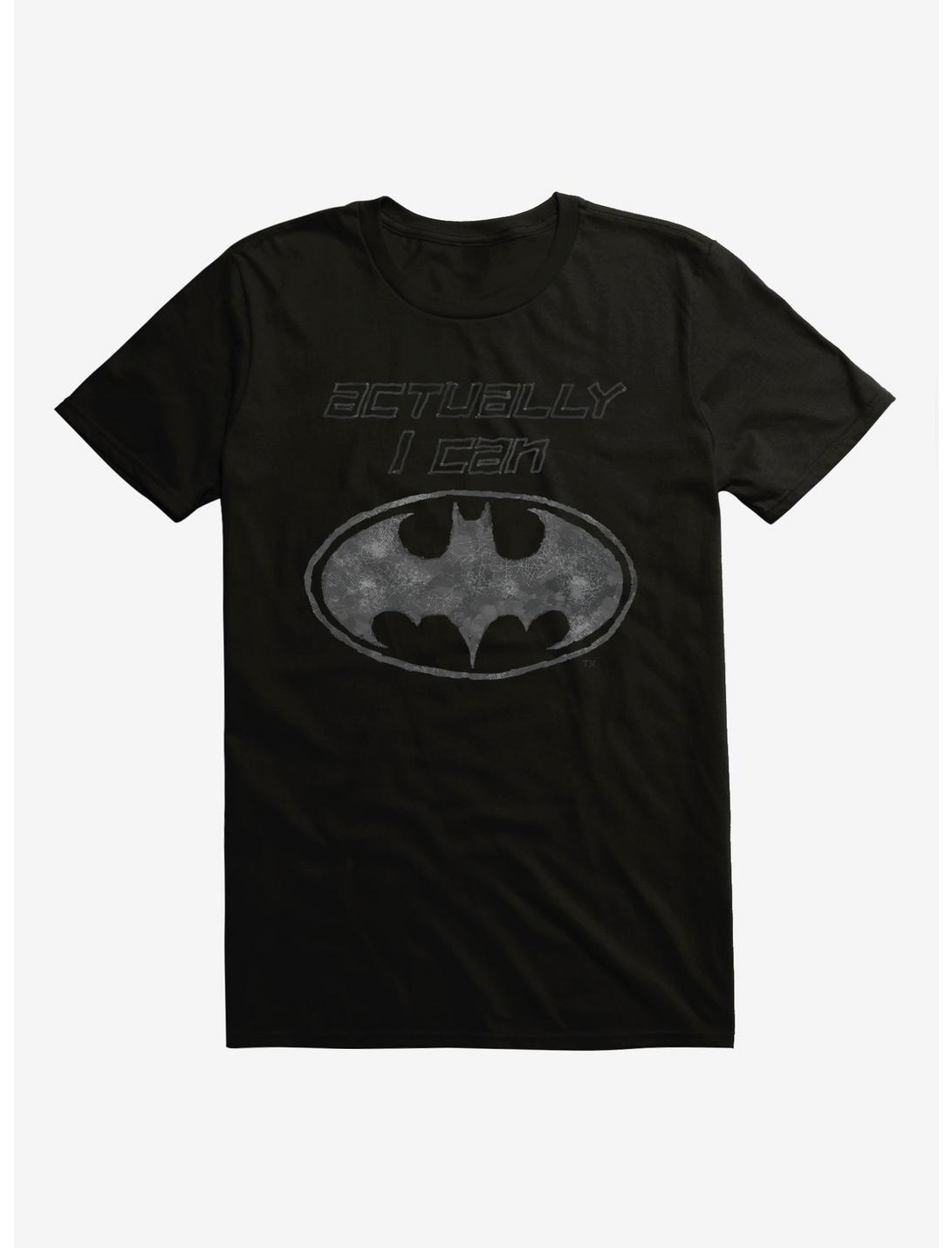 DC Comics Batman Actually I Can T-Shirt, , hi-res