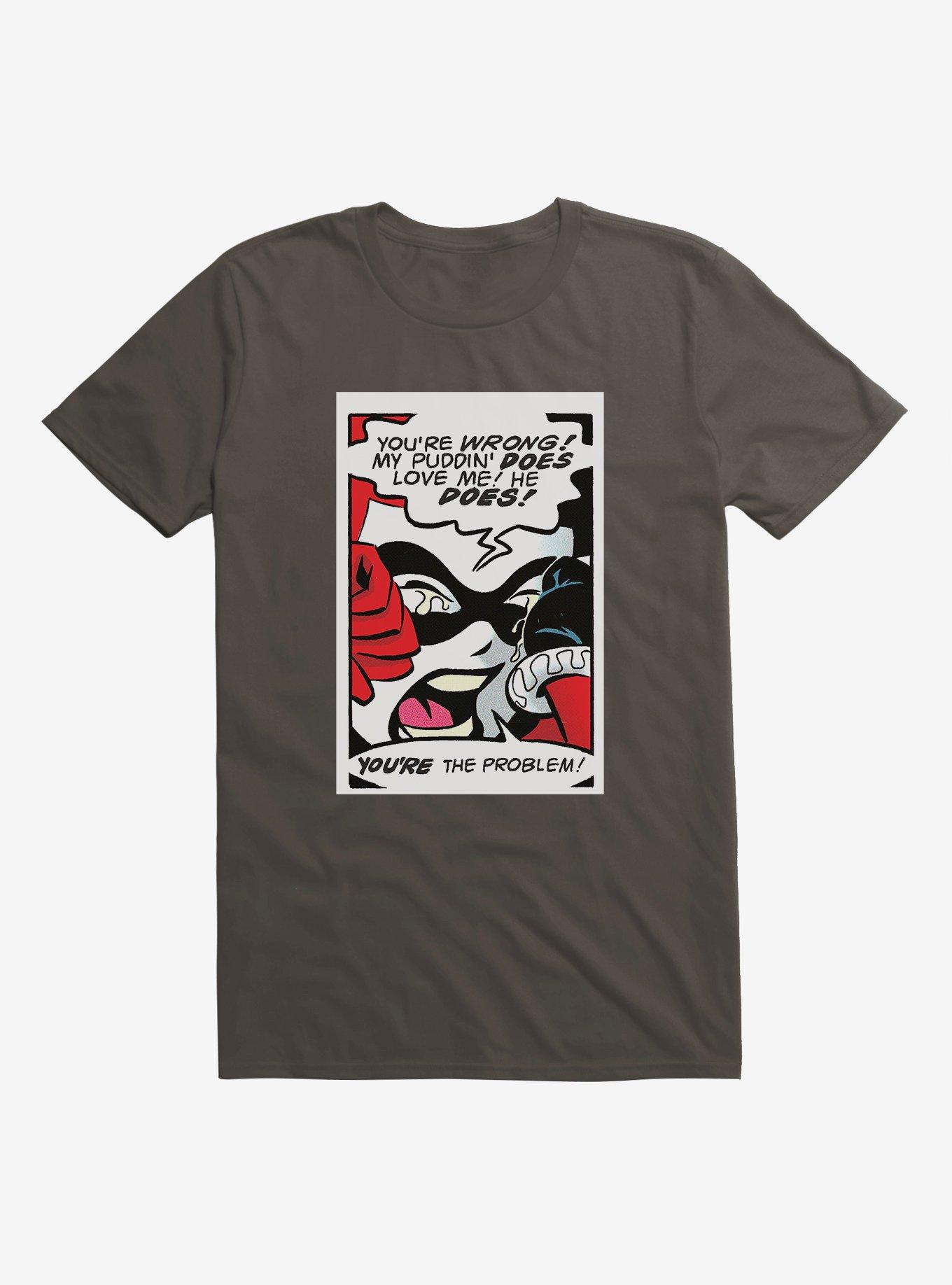 DC Comics Batman Harley Quinn Crying T-Shirt, , hi-res