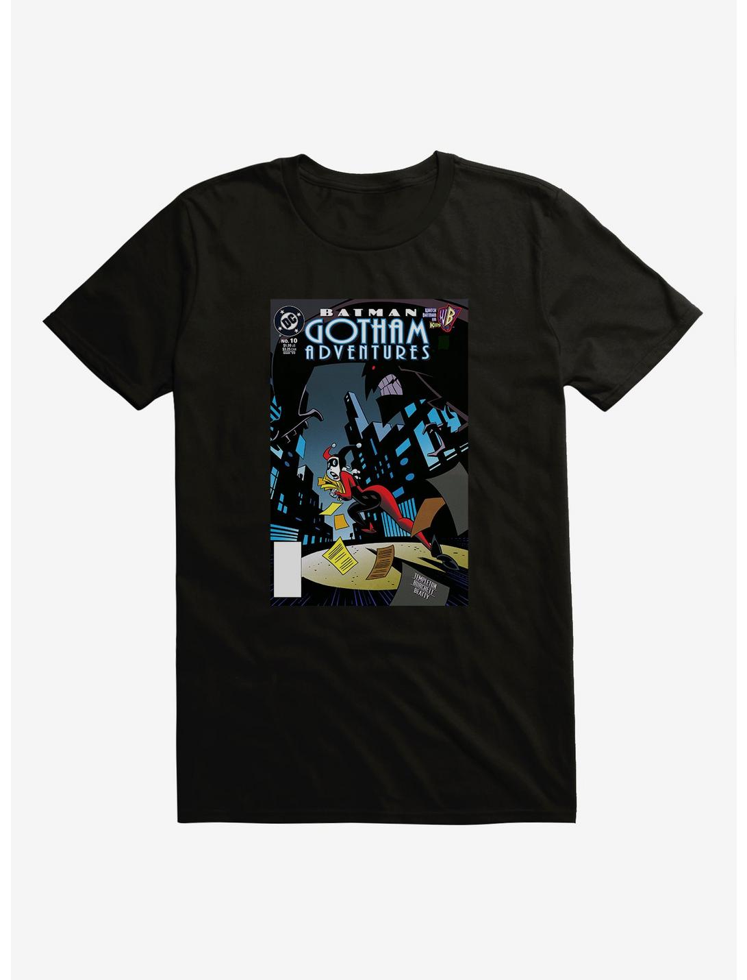 DC Comics Batman Harley Quinn Gotham Adventures T-Shirt, BLACK, hi-res