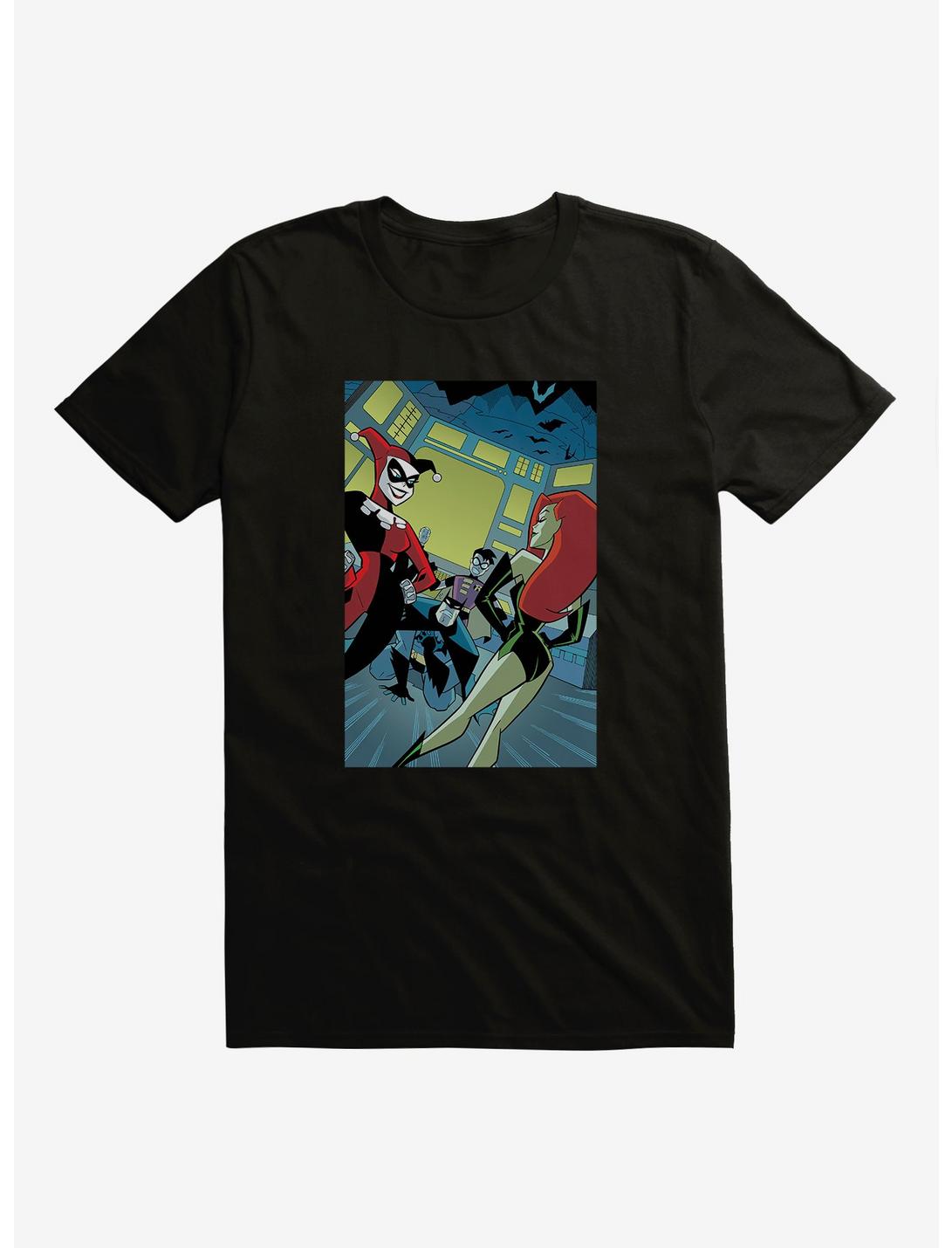 DC Comics Batman Harley Quinn Poison Ivy T-Shirt, BLACK, hi-res