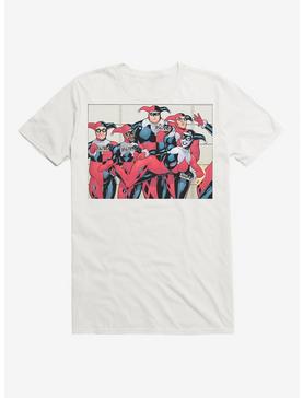 DC Comics Batman Harley Quinn Lineup T-Shirt, WHITE, hi-res