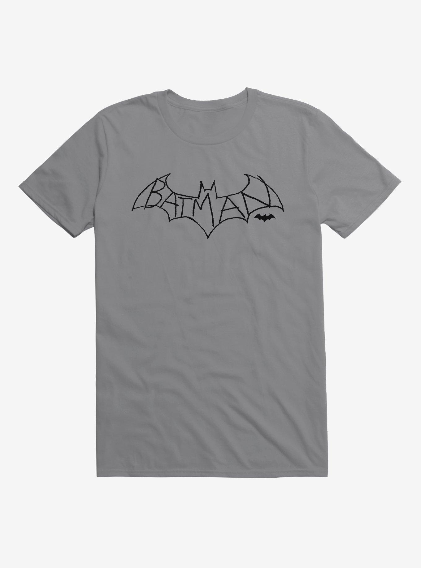 DC Comics Batman Outline Logo T-Shirt, , hi-res