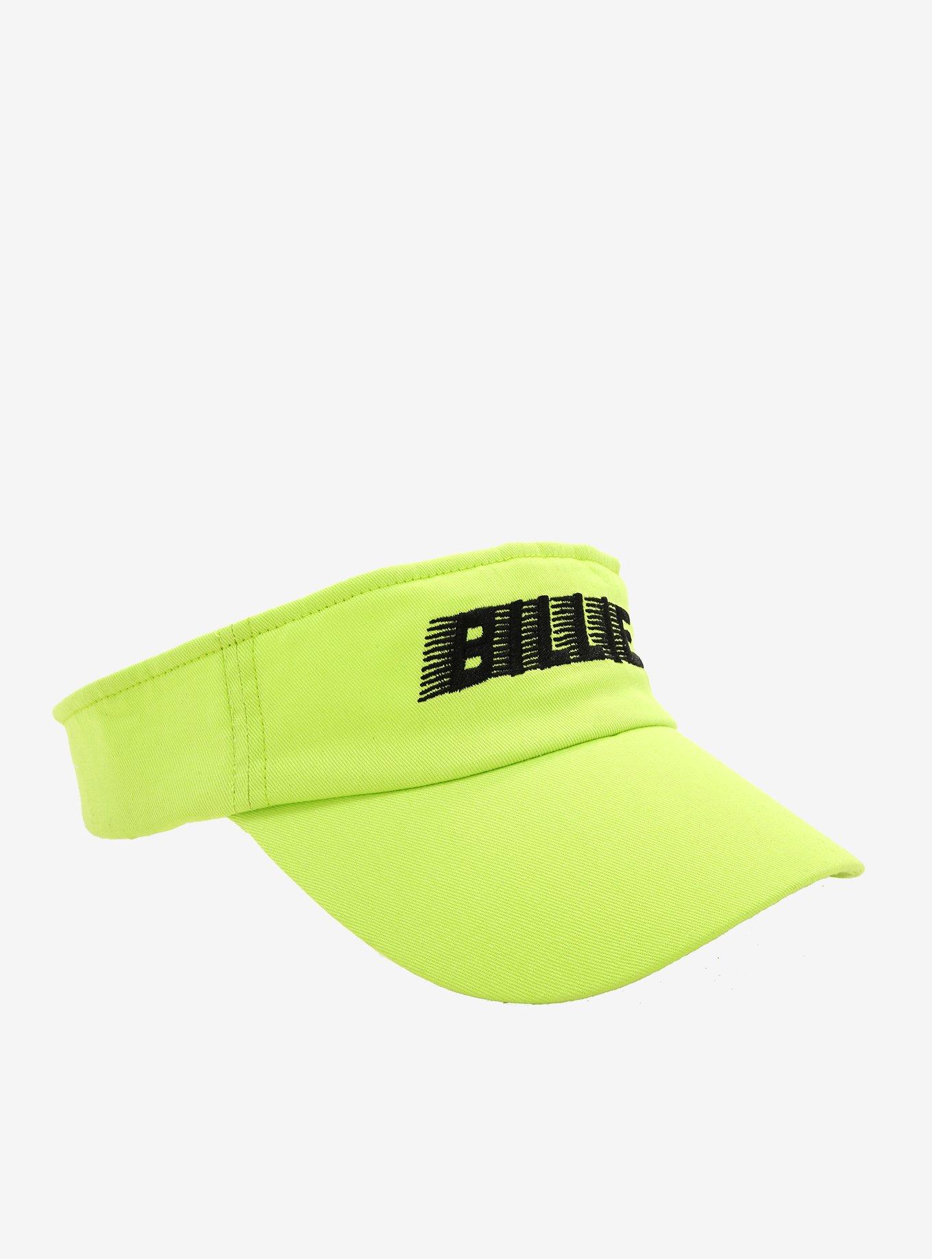 Billie Eilish Neon Green Visor, , hi-res