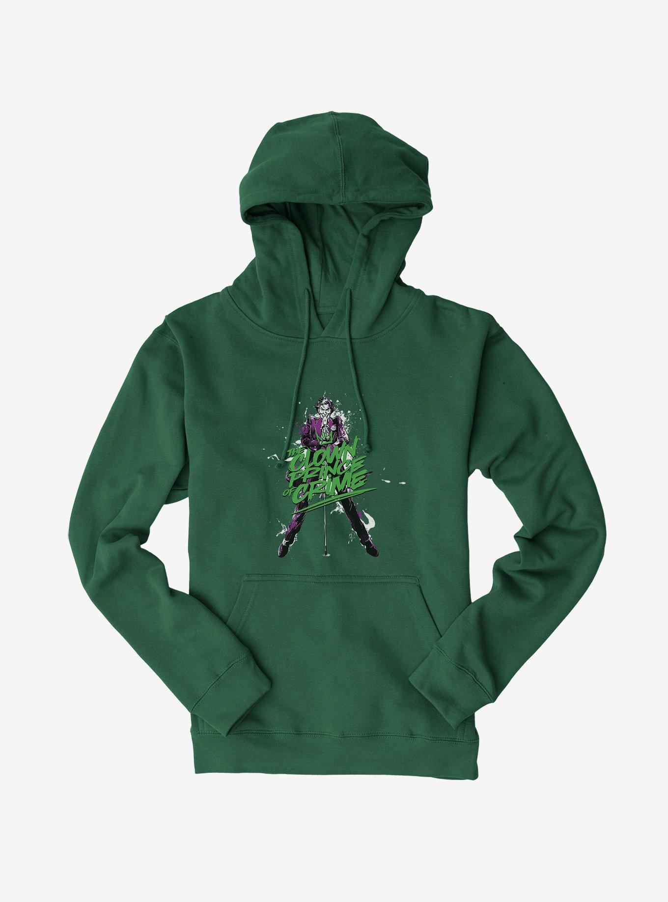 Batman Joker Clown Prince Splatter Hoodie, , hi-res