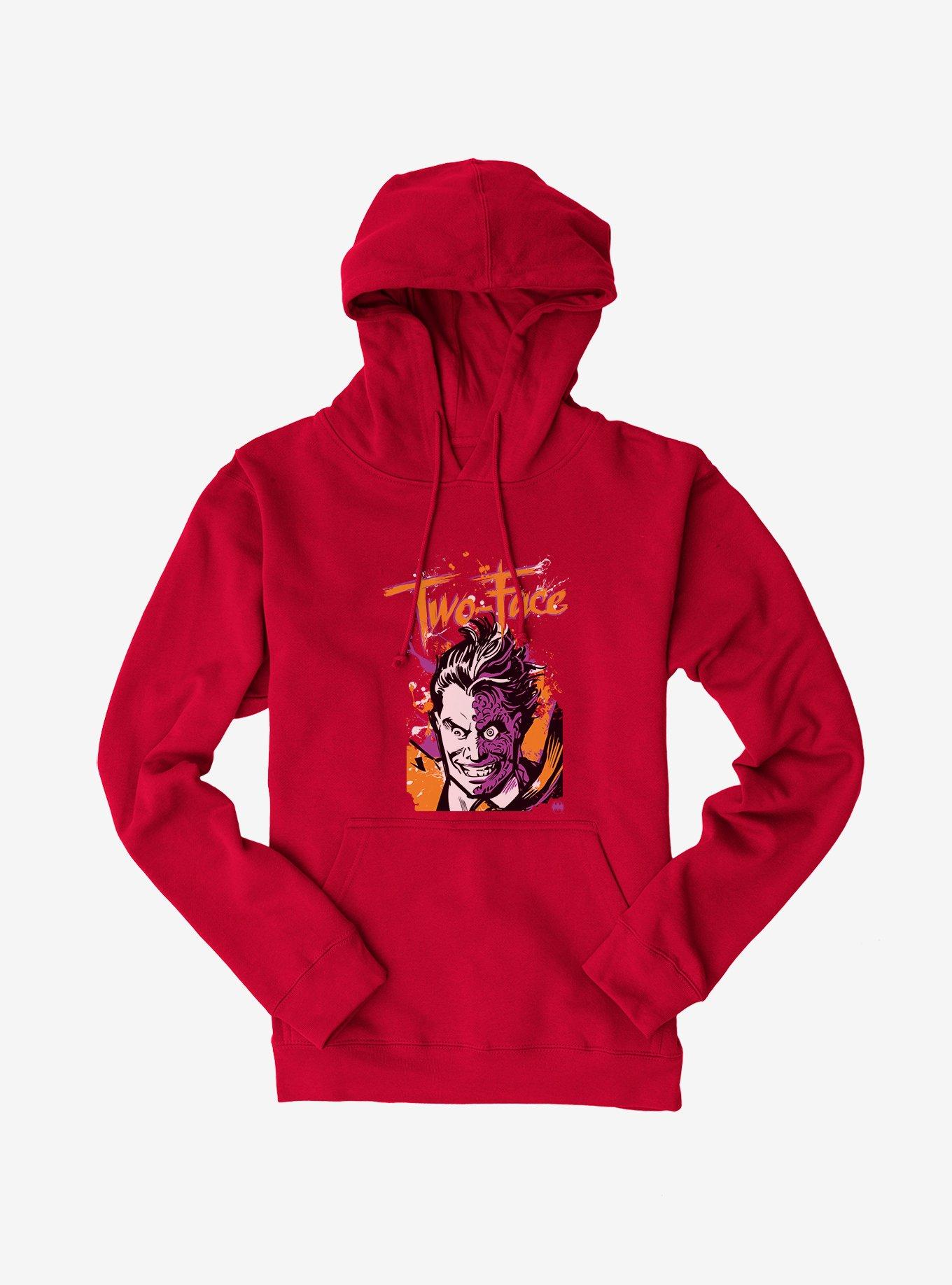 Batman Two-Face Close Up Hoodie, , hi-res