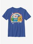 Adventure Time Jake And Finn Forever Youth T-Shirt, ROYAL, hi-res