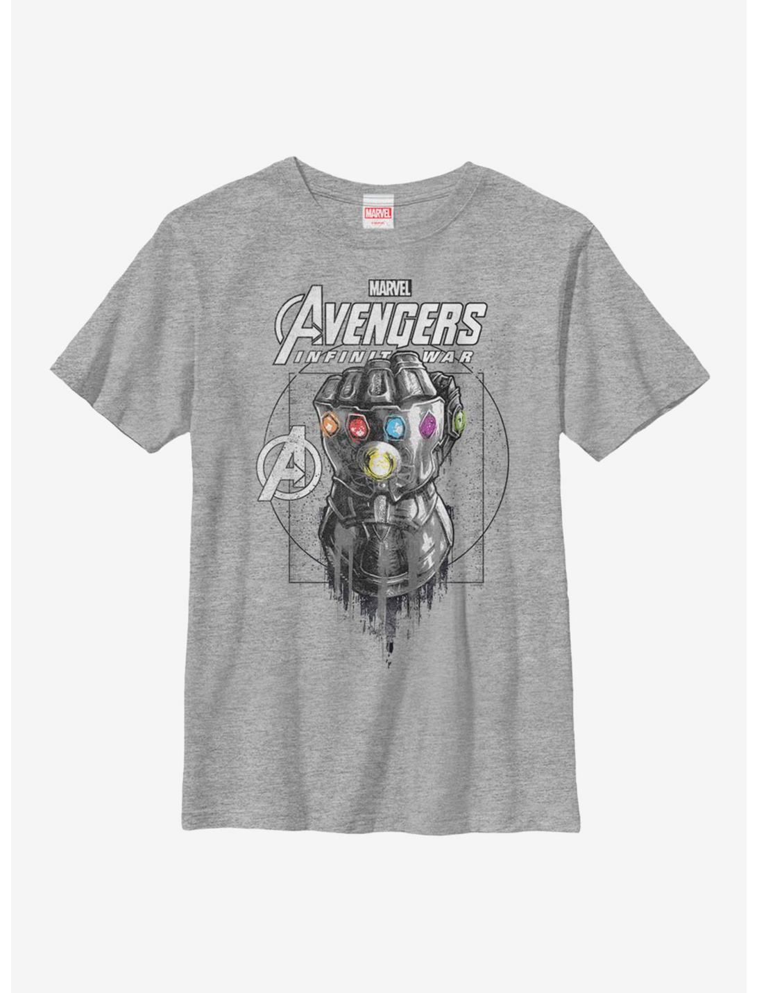 Marvel Avengers Ancient Gauntlet Youth T-Shirt, ATH HTR, hi-res