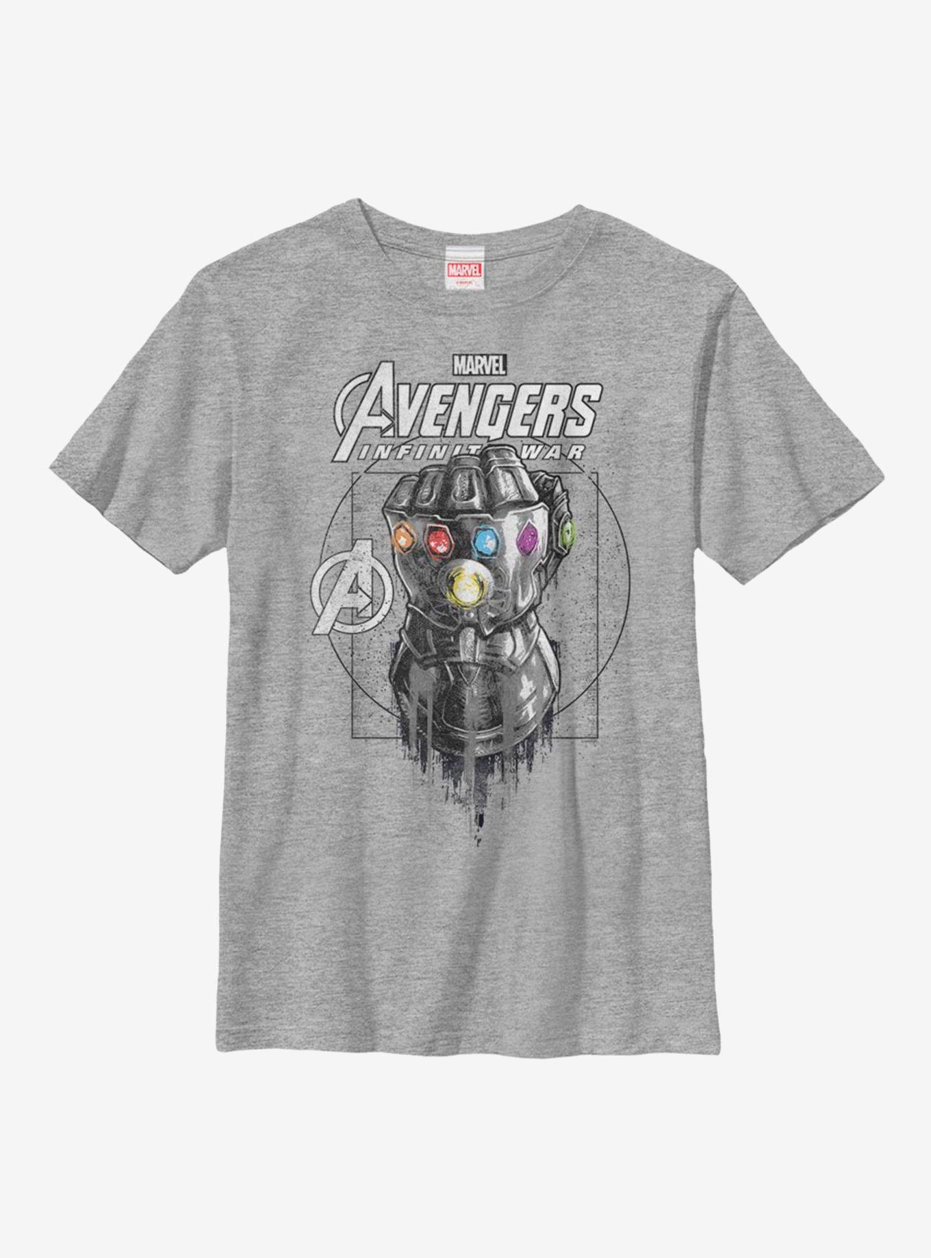 Marvel Avengers Ancient Gauntlet Youth T-Shirt, ATH HTR, hi-res