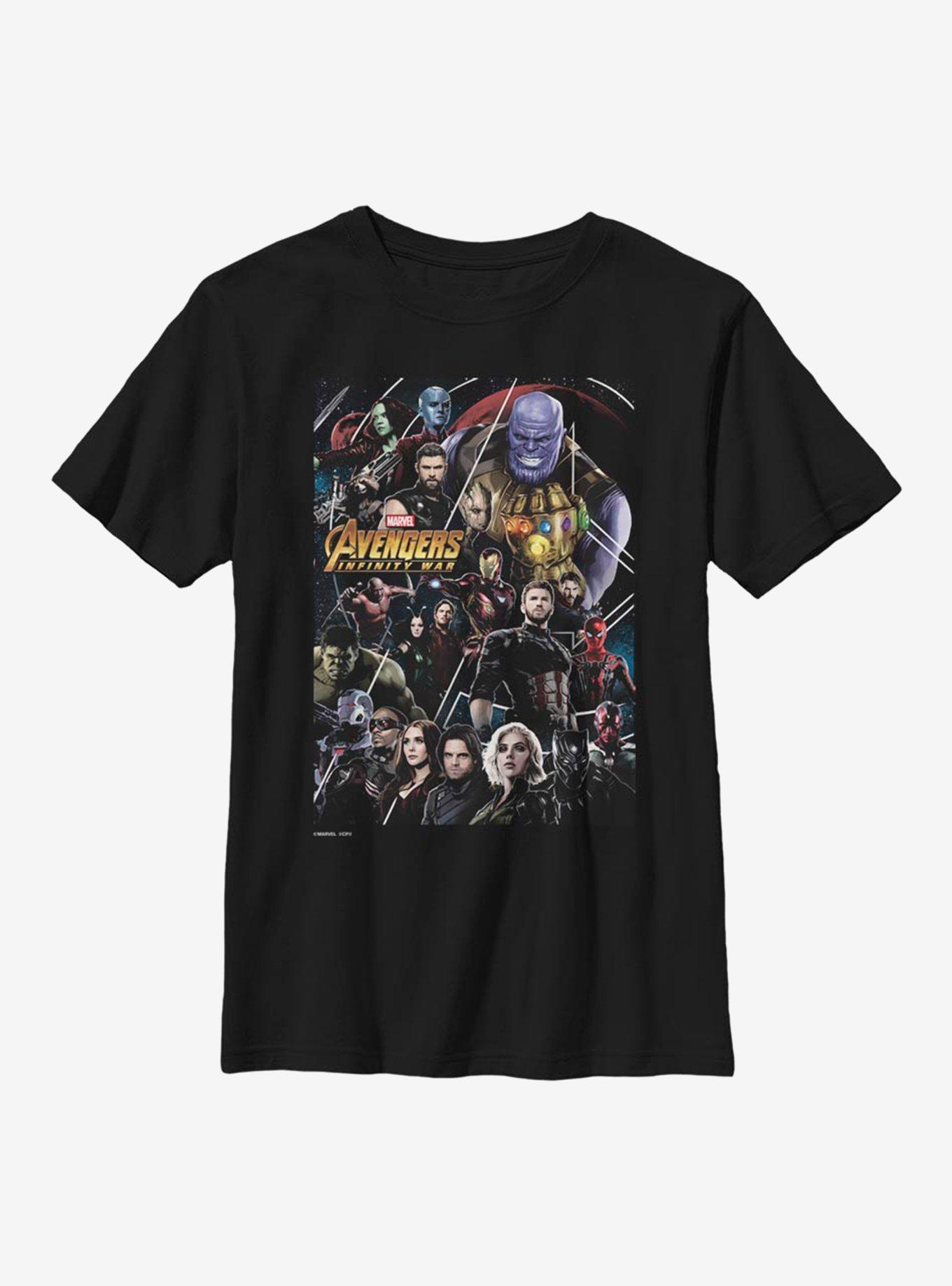 Marvel Avengers Classic Poster Youth T-Shirt, , hi-res