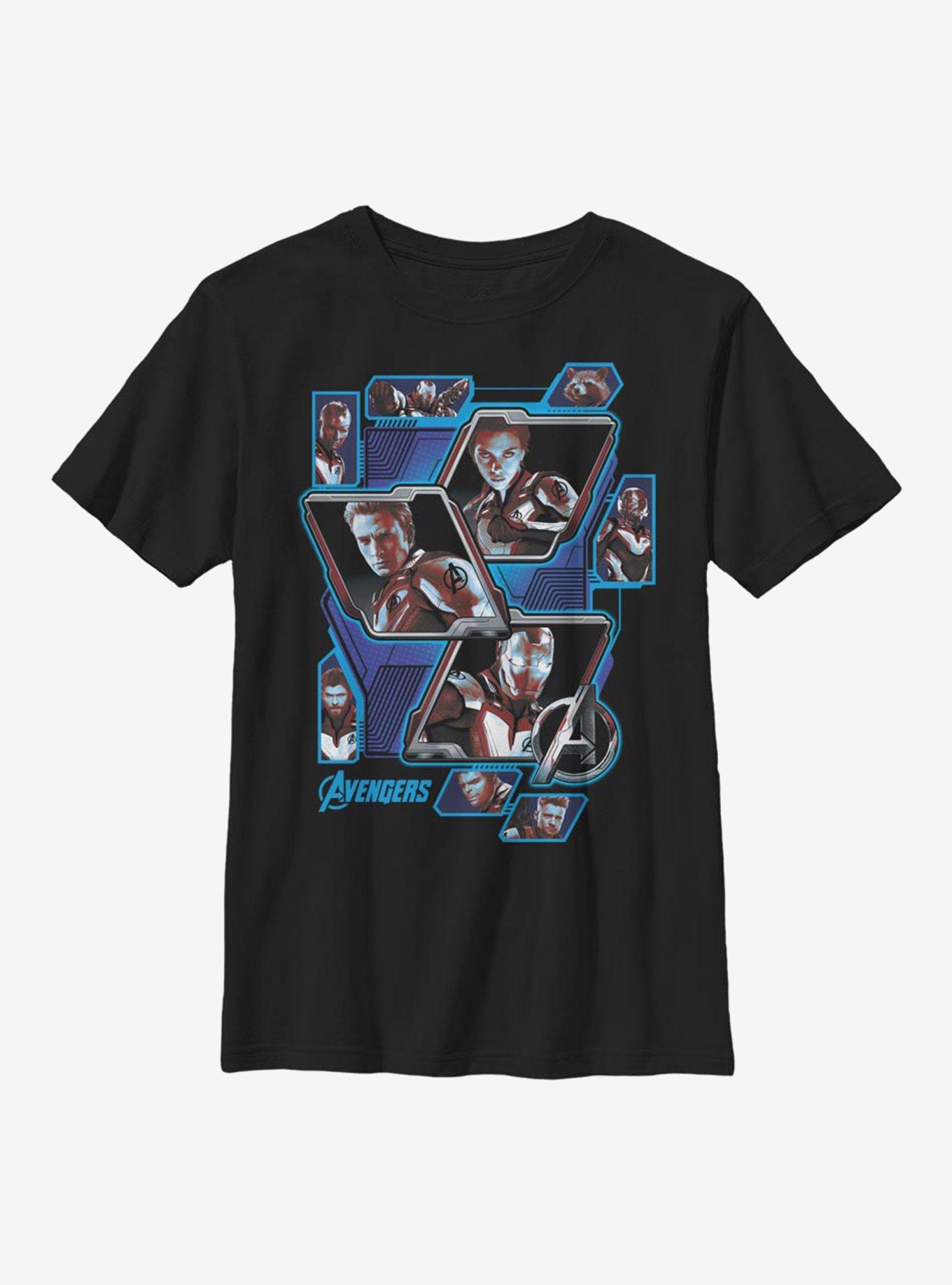 Marvel Avengers Panel Shot Youth T-Shirt, , hi-res