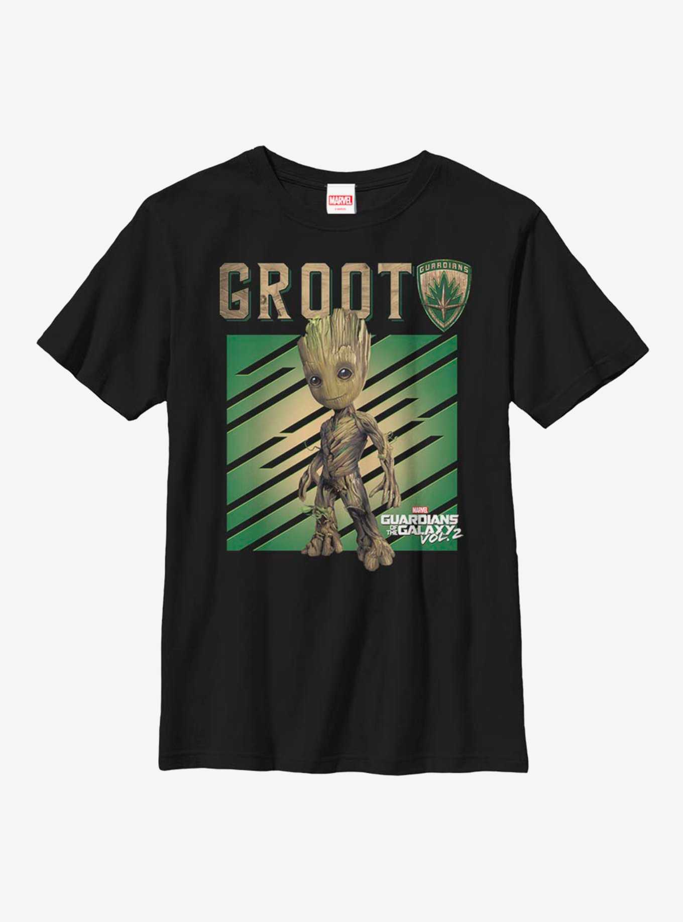 Marvel Guardians Of The Galaxy Groot Tree Youth T-Shirt, , hi-res