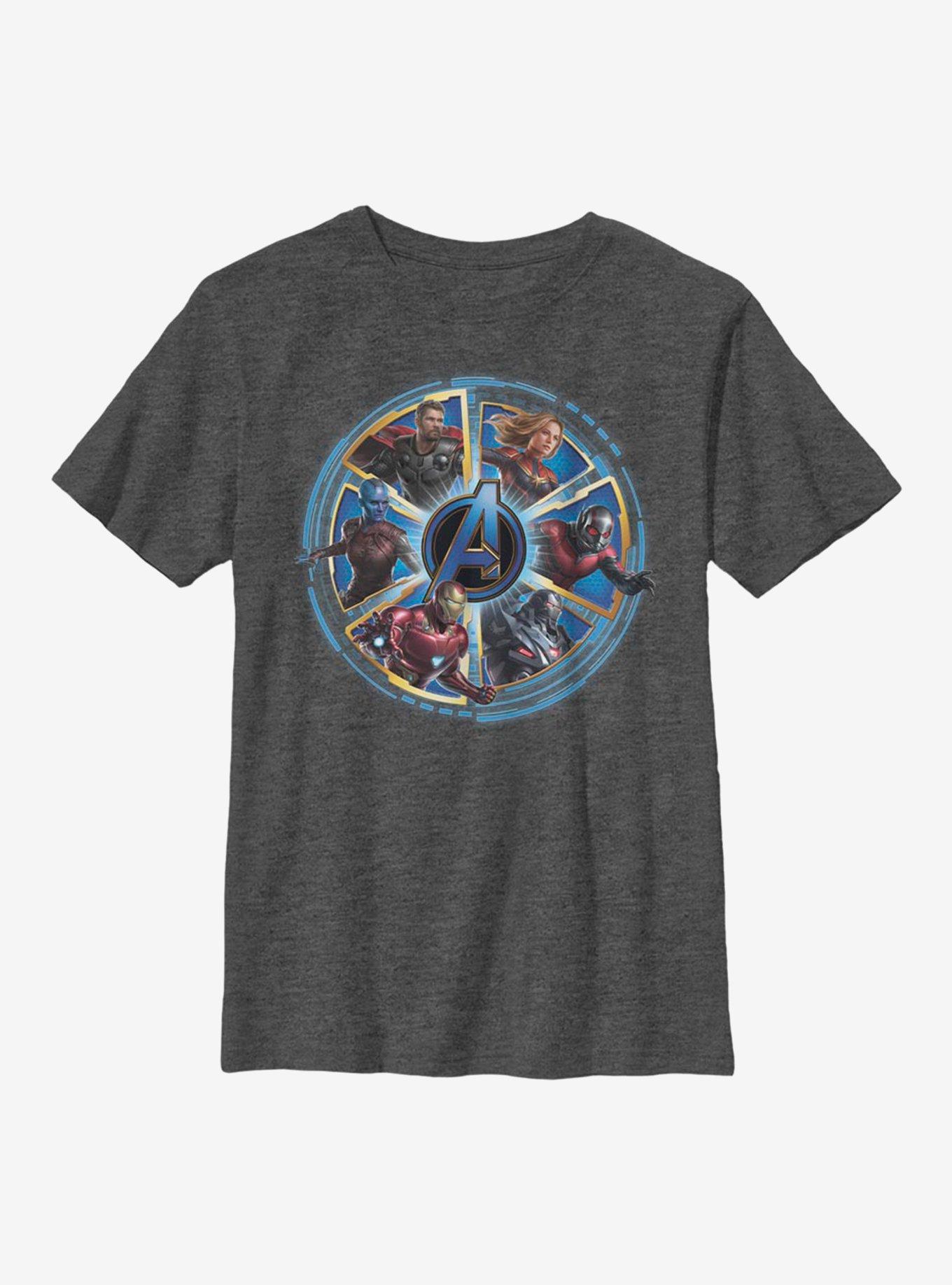 Marvel Avengers Circle Heroes Youth T-Shirt, , hi-res