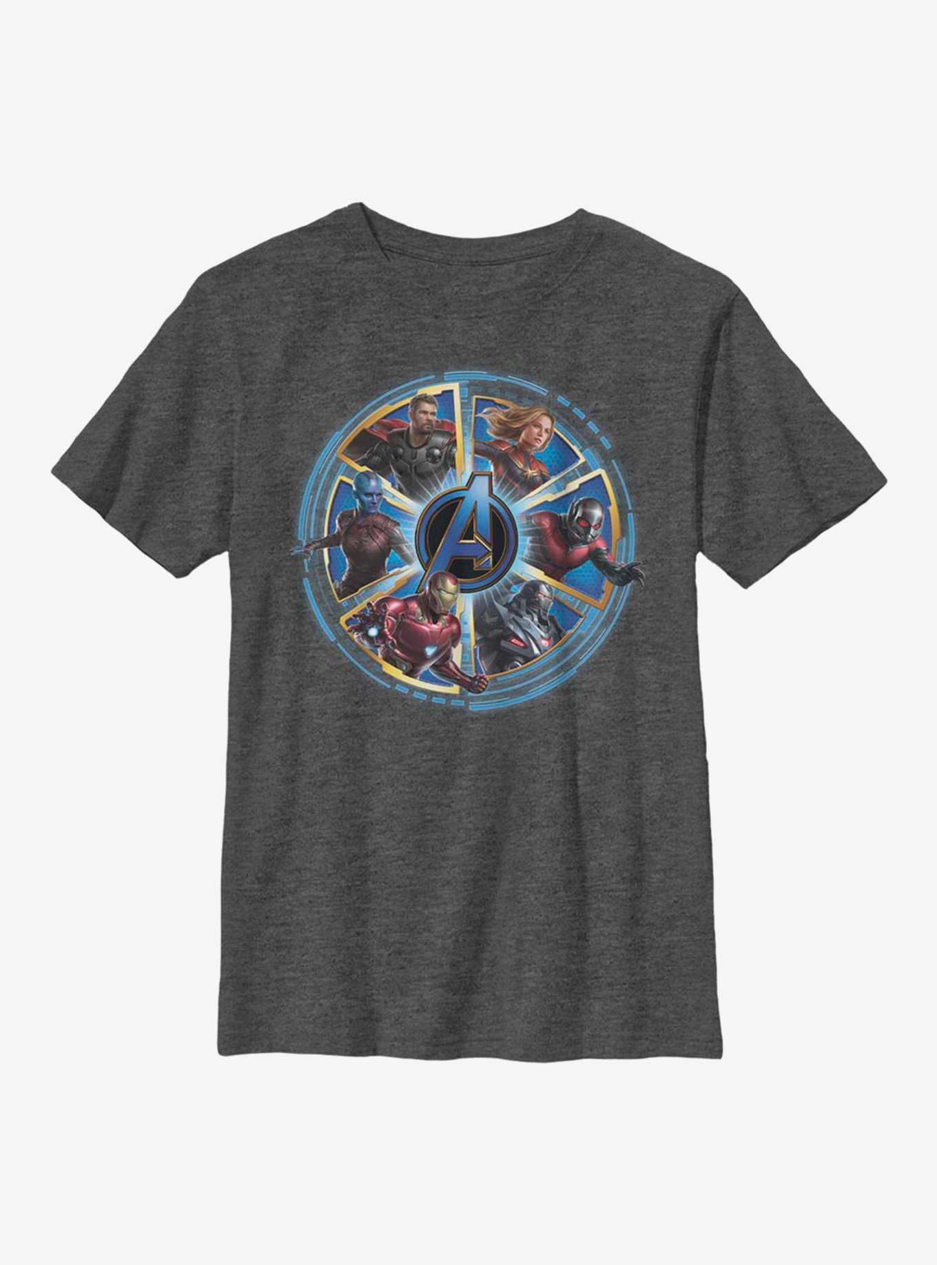 Marvel Avengers Circle Heroes Youth T-Shirt, , hi-res