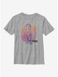 Marvel Guardians Of The Galaxy Groot Watercolor Youth T-Shirt, ATH HTR, hi-res