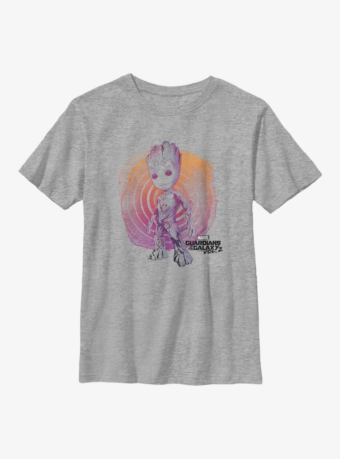 Marvel Guardians Of The Galaxy Groot Watercolor Youth T-Shirt, , hi-res