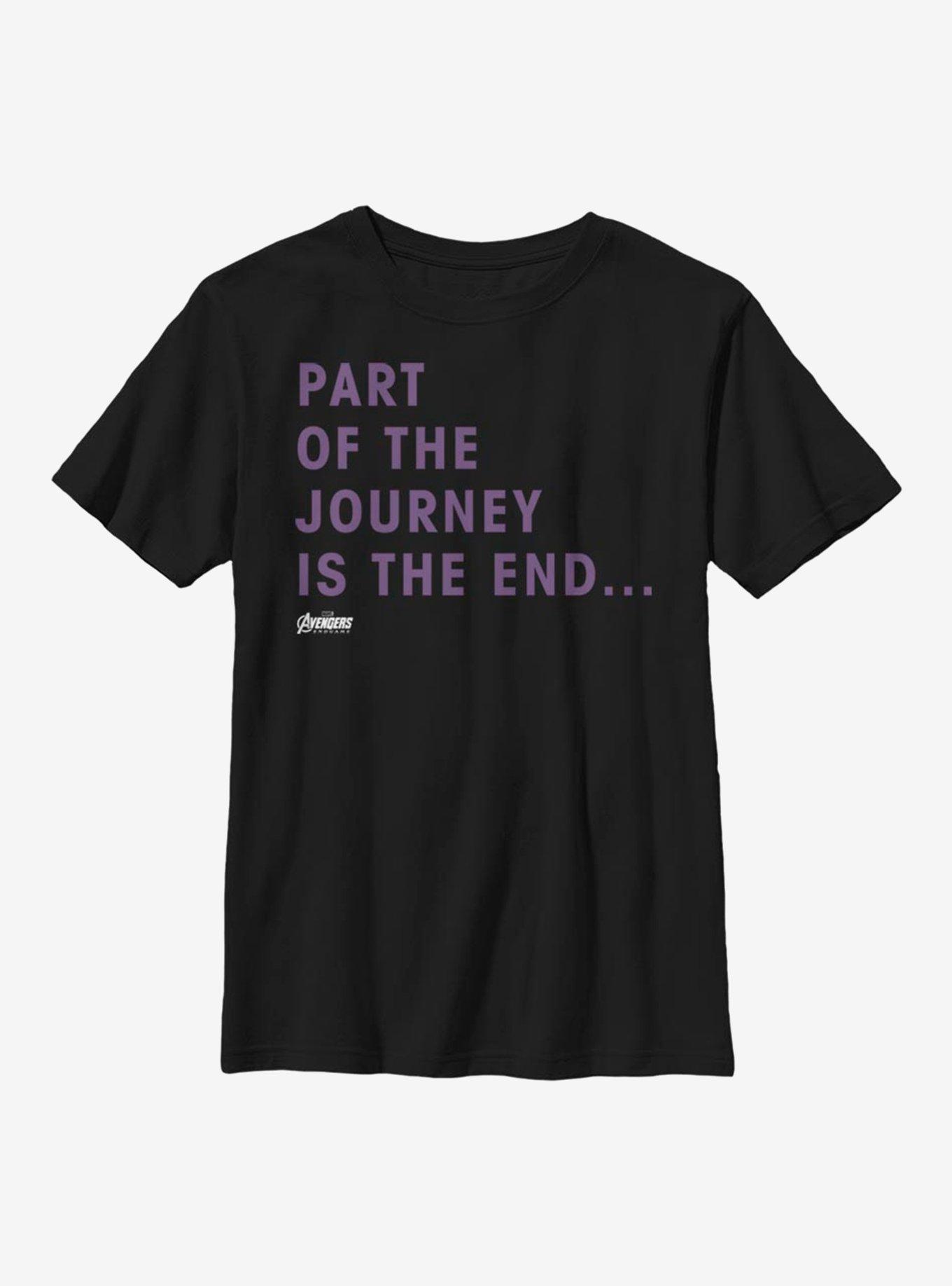 Marvel Avengers Journey Ending Youth T-Shirt, BLACK, hi-res