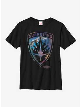 Marvel Guardians Of The Galaxy Milano Shield Youth T-Shirt, , hi-res