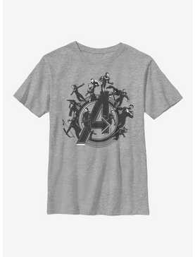 Marvel Avengers Flying Heroes Youth T-Shirt, , hi-res