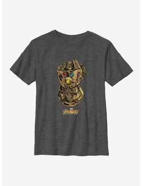 Marvel Avengers Gauntlet And Stones Youth T-Shirt, , hi-res
