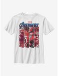 Marvel Avengers Four Strong Youth T-Shirt, WHITE, hi-res