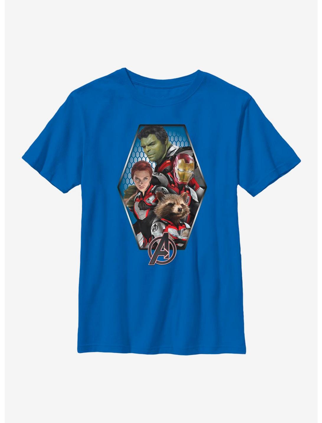 Marvel Avengers Endgame Team Youth T-Shirt, ROYAL, hi-res