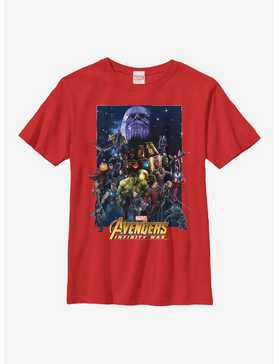 Marvel Avengers Overload Poster Youth T-Shirt, , hi-res