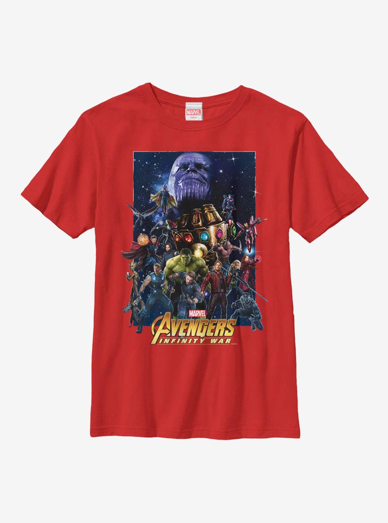 Marvel Avengers Overload Poster Youth T-Shirt, , hi-res