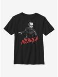 Marvel Avengers Nebula High Contrast Youth T-Shirt, BLACK, hi-res