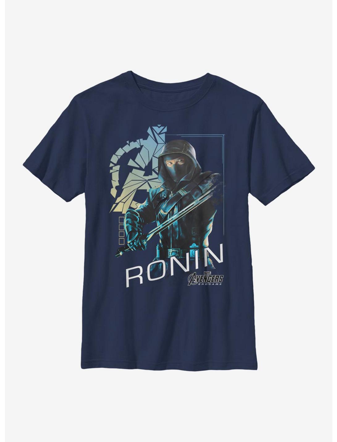 Marvel Avengers Ronin Hero Youth T-Shirt, NAVY, hi-res