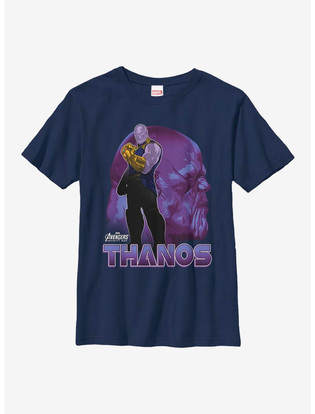 Marvel Avengers Thanos Youth T-Shirt, NAVY, hi-res