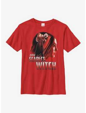 Marvel Avengers Scarlet Witch Silhouette Youth T-Shirt, , hi-res