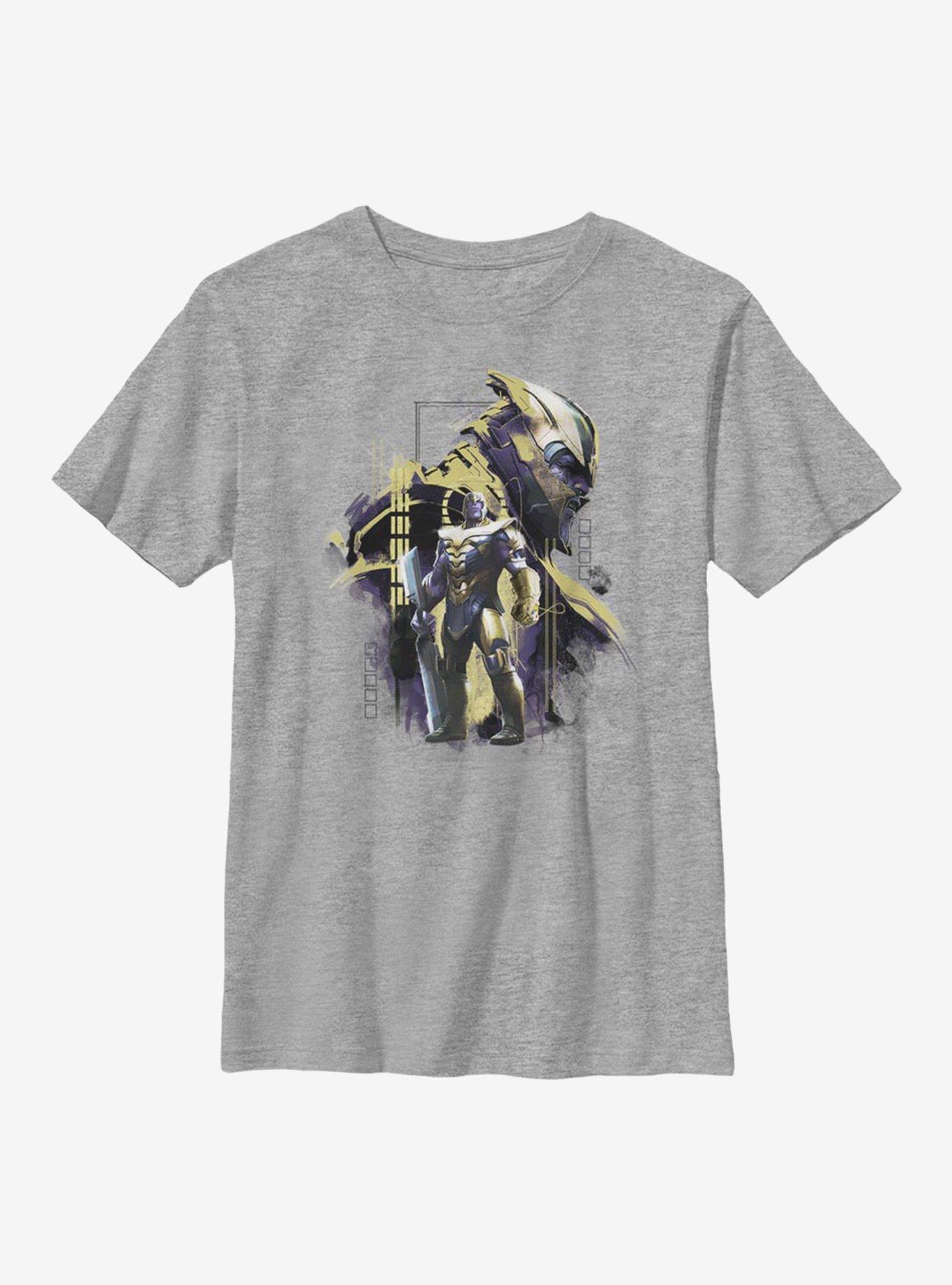 Marvel Avengers Titan Frame Youth T-Shirt, ATH HTR, hi-res