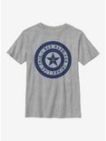 Marvel Avengers Shield Inspiration Youth T-Shirt, ATH HTR, hi-res