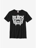 Marvel Black Panther Mask Youth T-Shirt, BLACK, hi-res