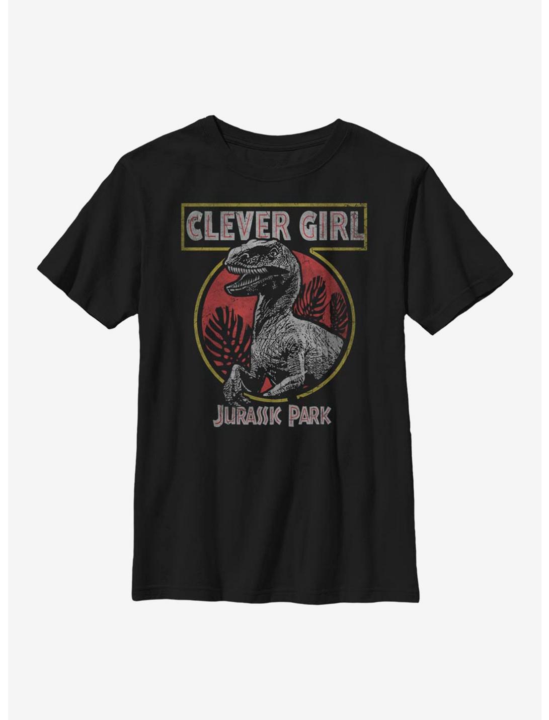 Jurassic Park Clever Youth T-Shirt, BLACK, hi-res