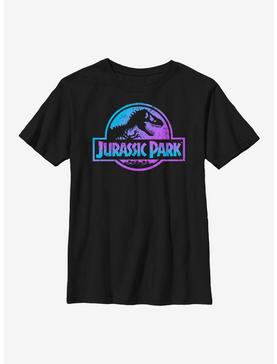 Jurassic Park Colored Logo Youth T-Shirt, , hi-res