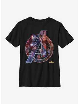 Marvel Avengers Team Neon Youth T-Shirt, , hi-res
