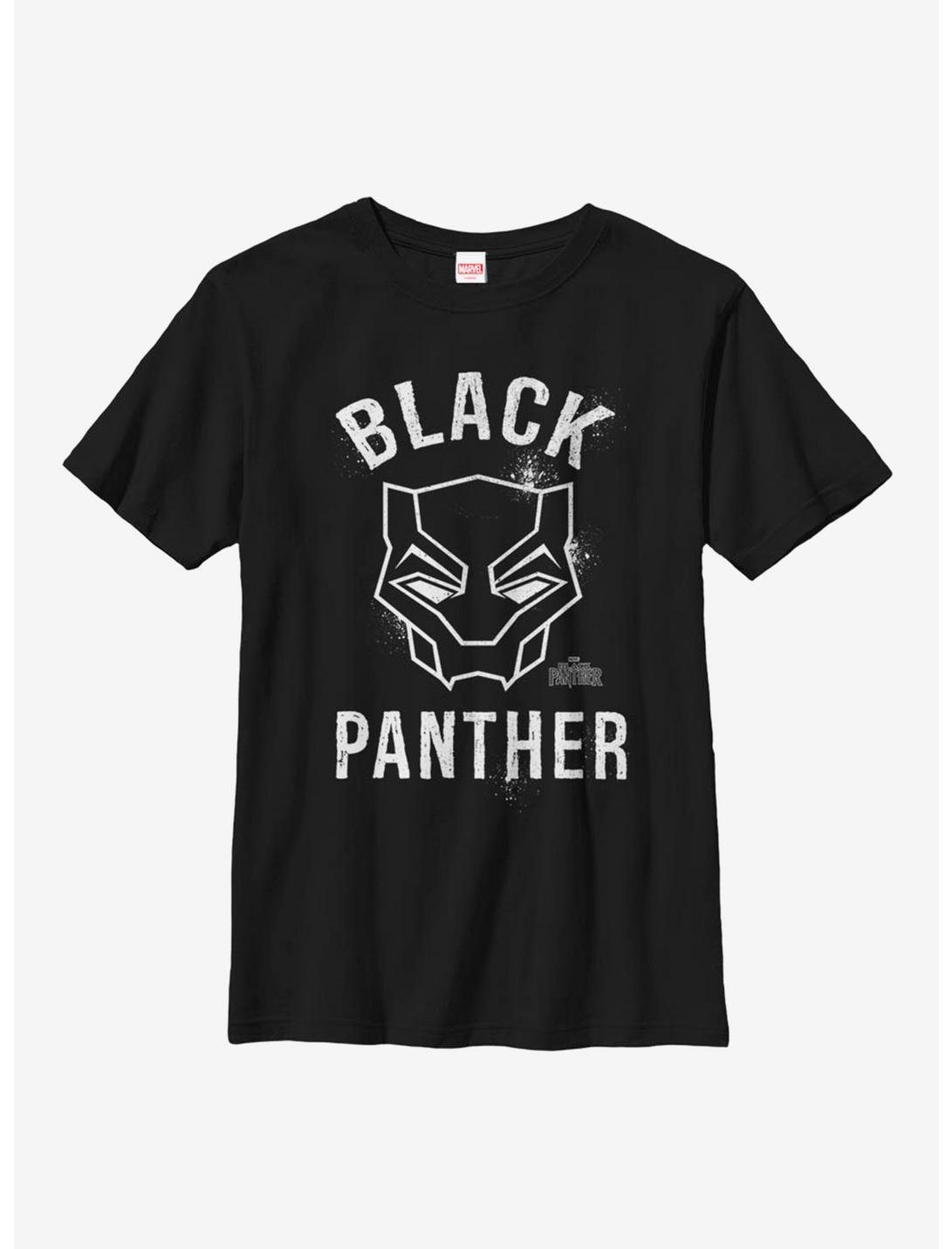 Marvel Black Panther Bold Youth T-Shirt, BLACK, hi-res
