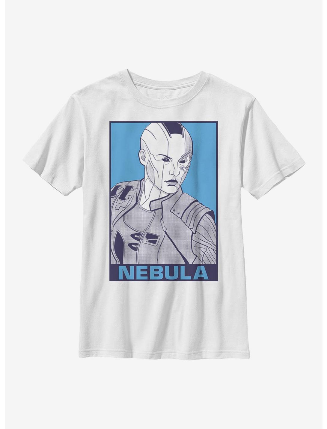 Marvel Avengers Pop Nebula Youth T-Shirt, WHITE, hi-res