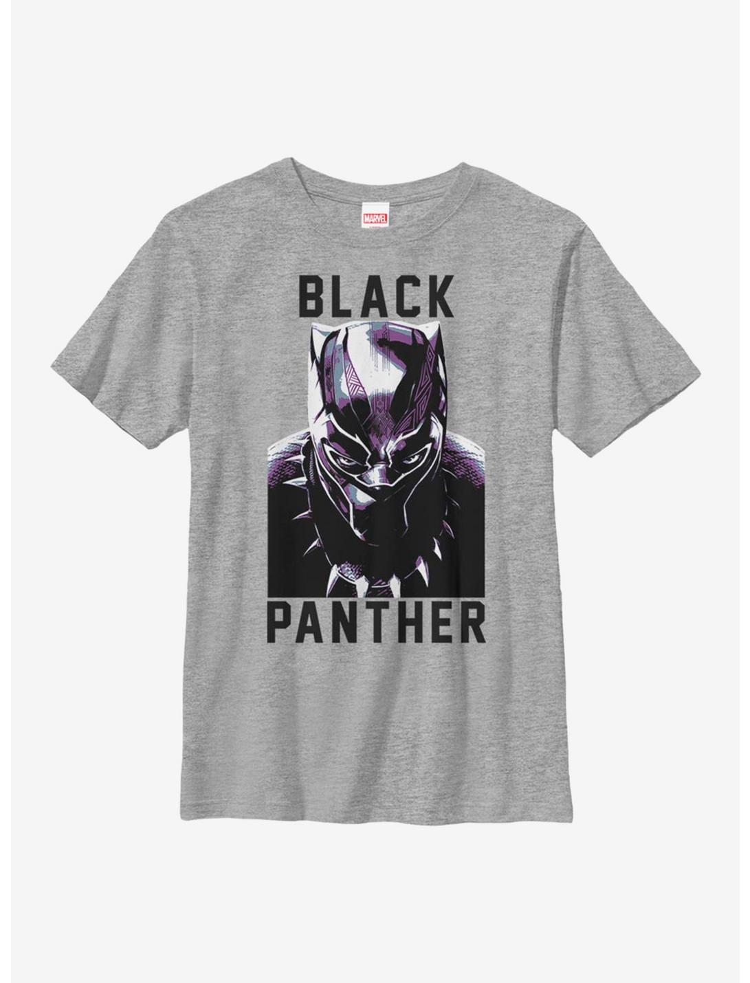 Marvel Black Panther The King Youth T-Shirt, ATH HTR, hi-res