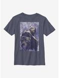 Marvel Avengers Thanos Painted Youth T-Shirt, NAVY HTR, hi-res