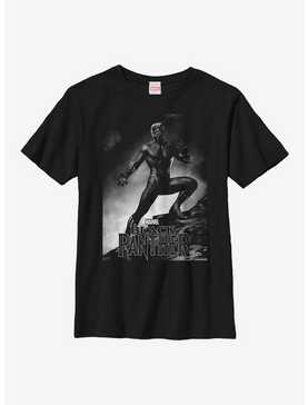 Marvel Black Panther Fight Pose Youth T-Shirt, , hi-res