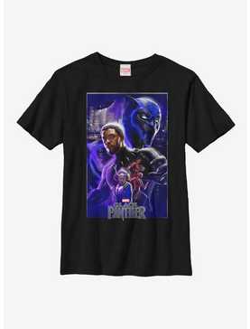 Marvel Black Panther Panther Light Youth T-Shirt, , hi-res