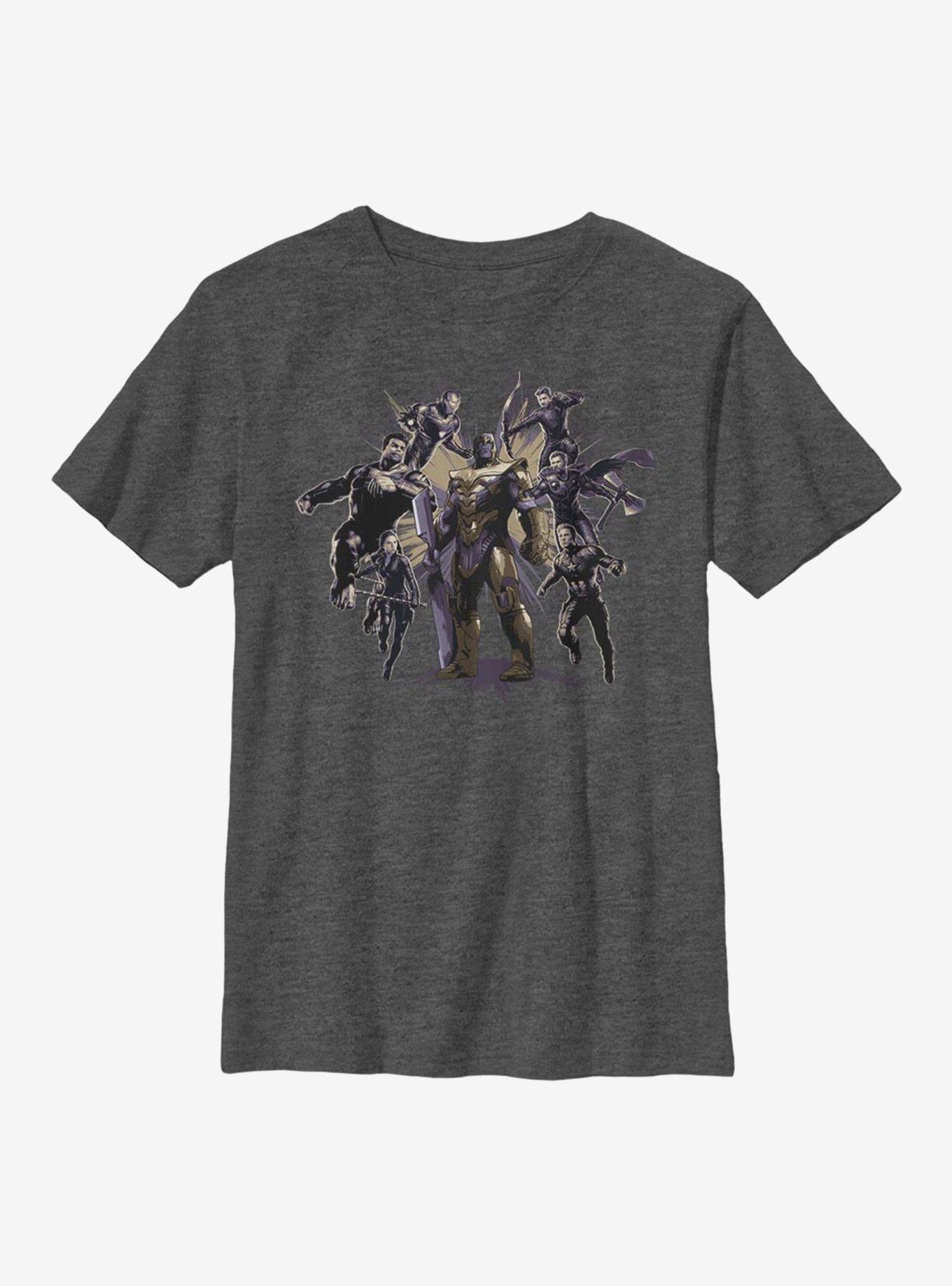 Marvel Avengers Villain Pose Youth T-Shirt, , hi-res